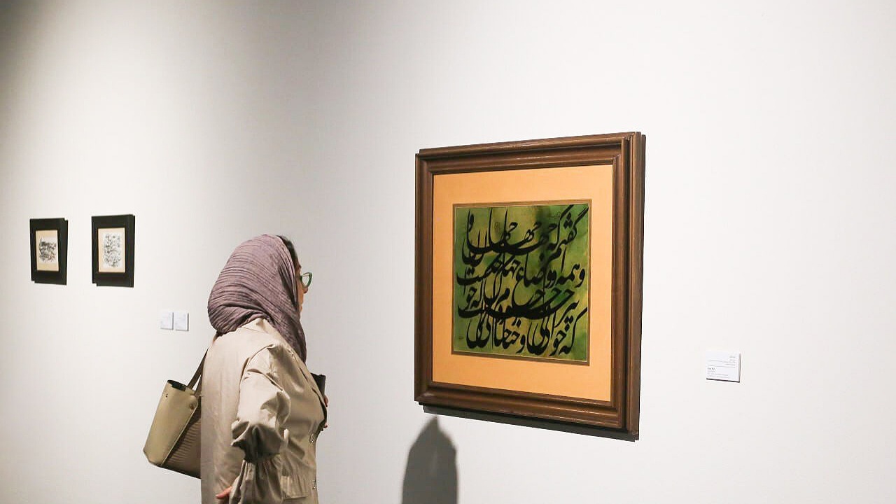 برگزاری نمایشگاه مبدع نقاشی خط پس از ۴ دهه
