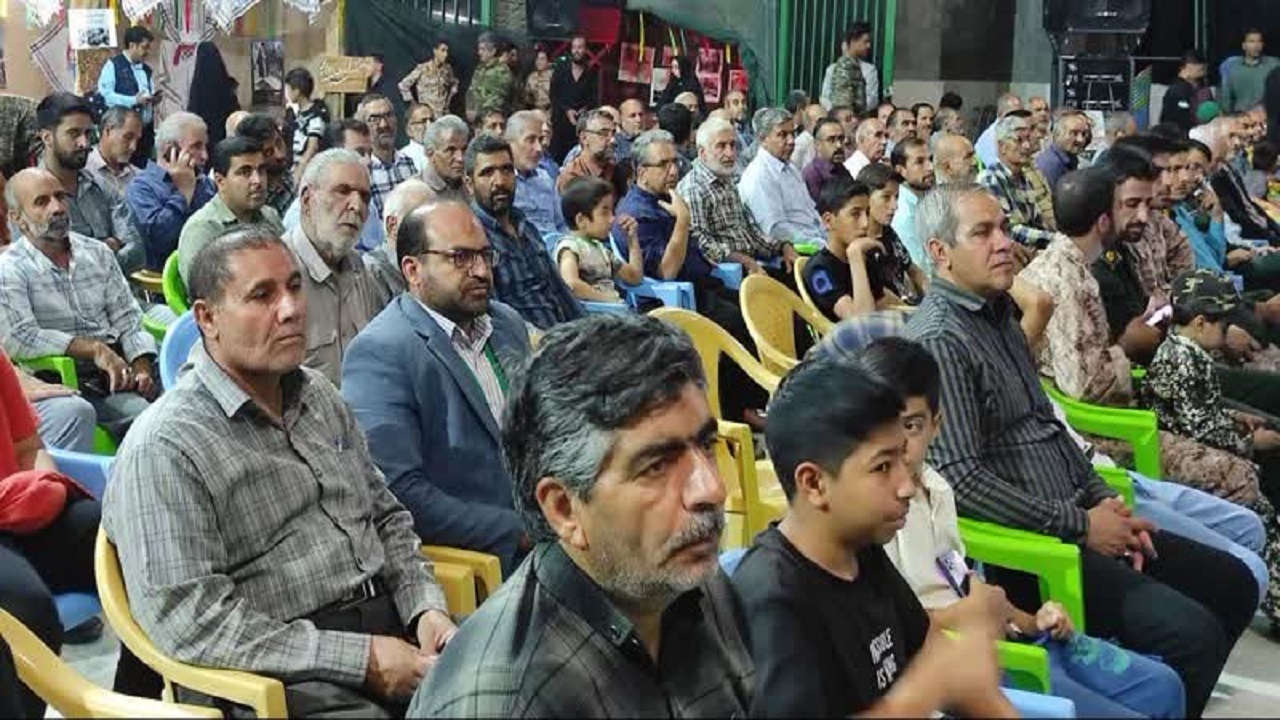 محفلی به یاد شهدا در بافق