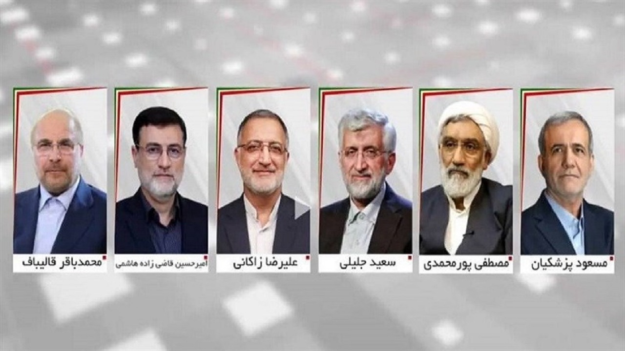 واکنش ۶ نامزد انتخابات به سوالات چالشی + فیلم