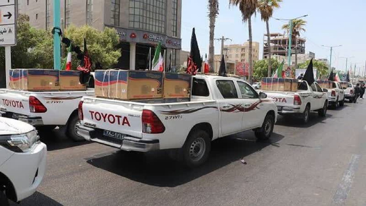اهدا ۷۲ دستگاه کولر گازی به نیازمندان قشمی