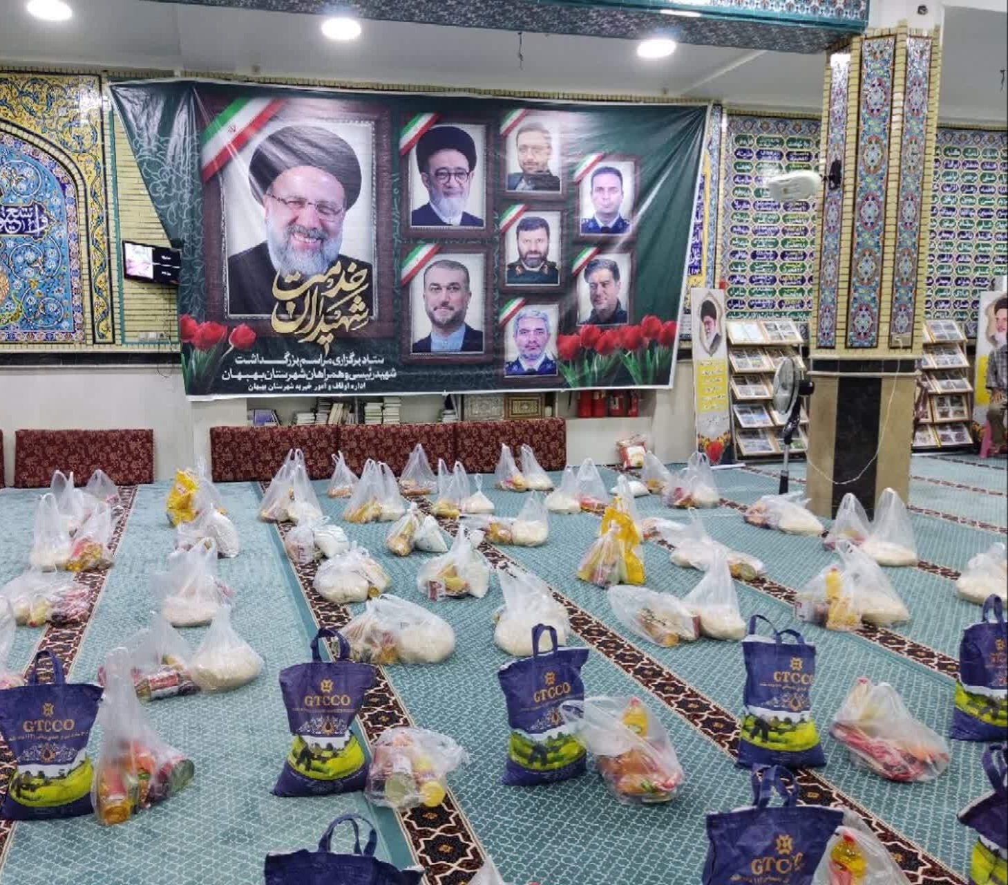 اهدای کمک های مومنانه به نیابت از شهدای خدمت