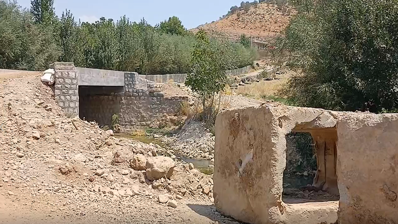 درخواست اهالی روستای داوودی علیا برای مرمت پل ارتباطی