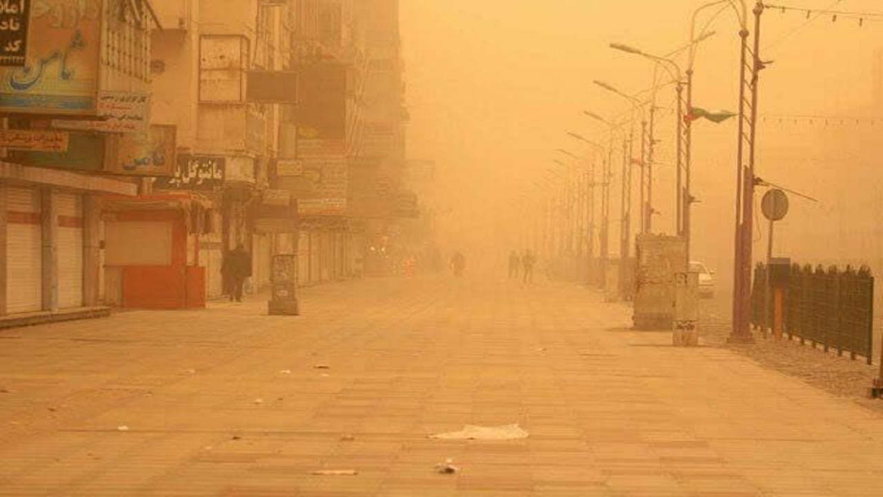 هوای ناسالم در ریه های شهر قم