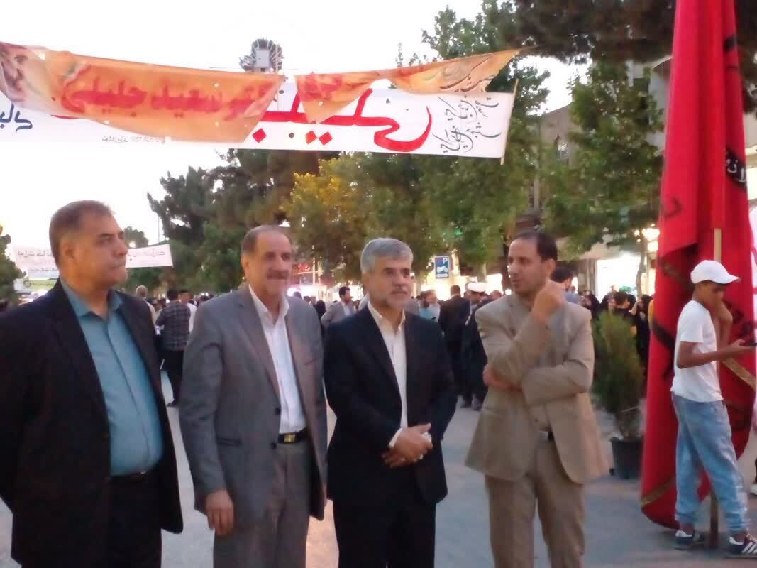 حضور مسئولان
