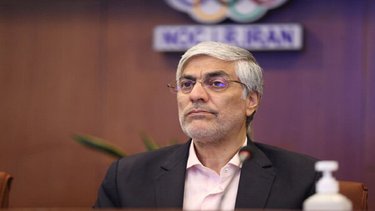 حضور وزیر ورزش و جوانان در اردوی تیم ملی تیراندازی