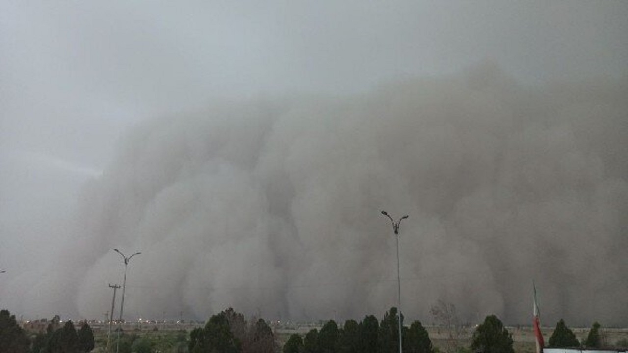 وزش باد شدید با سرعت ۱۱۵ کیلومتر بر ساعت در زابل