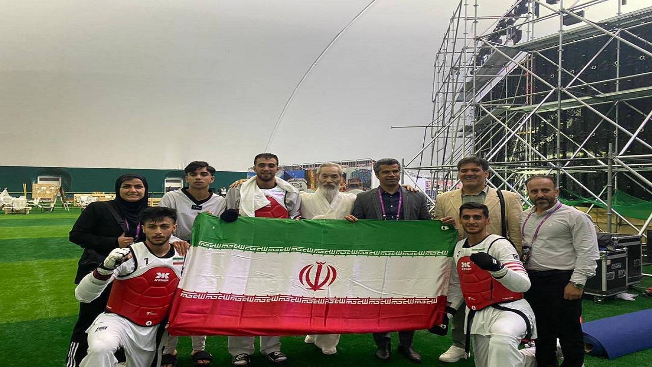 دومین قهرمانی متوالی مردان تکواندو در مهد تکواندو جهان