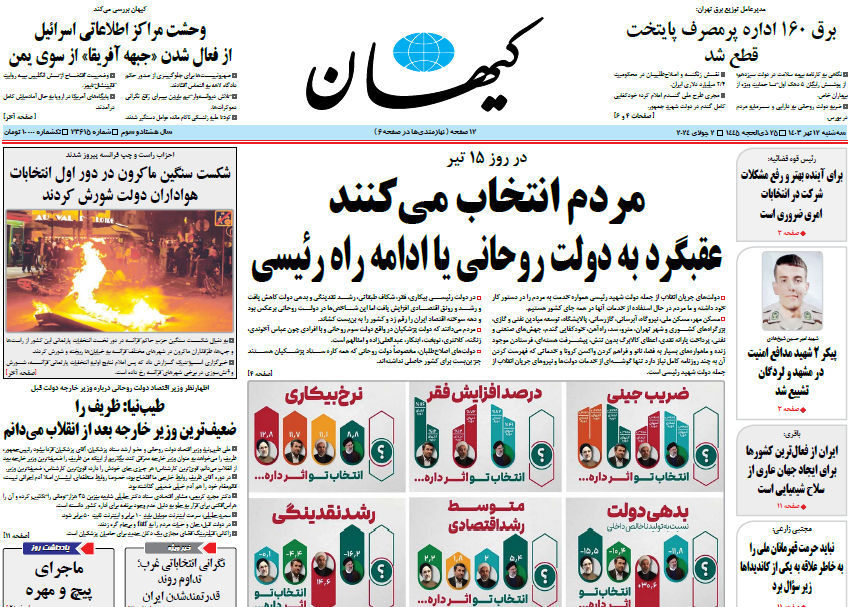 روزنامه کیهان