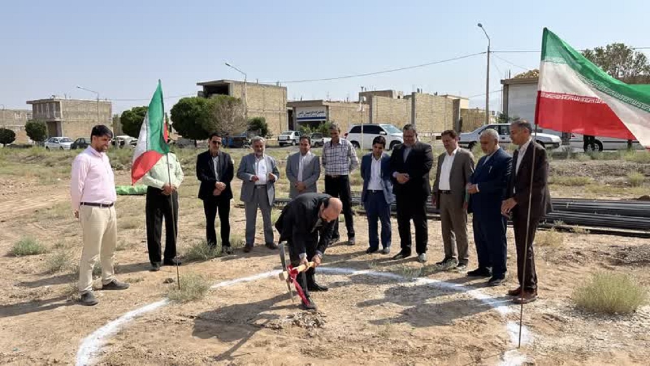 آغاز ساختِ ساختمان جدید اداره ثبت اسناد شهرستان بهاباد