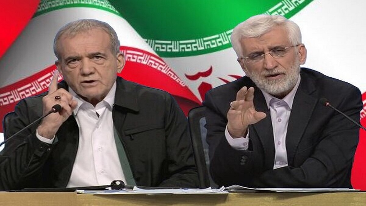 حاشیه نگاری اولین مناظره دور دوم انتخابات ریاست جمهوری + فیلم