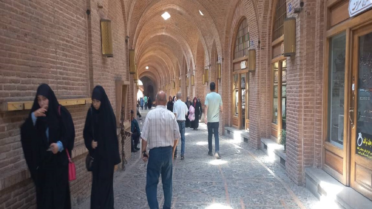 ورق زدن تاریخ در کاروانسرای سعدالسلطنه قزوین + تصاویر