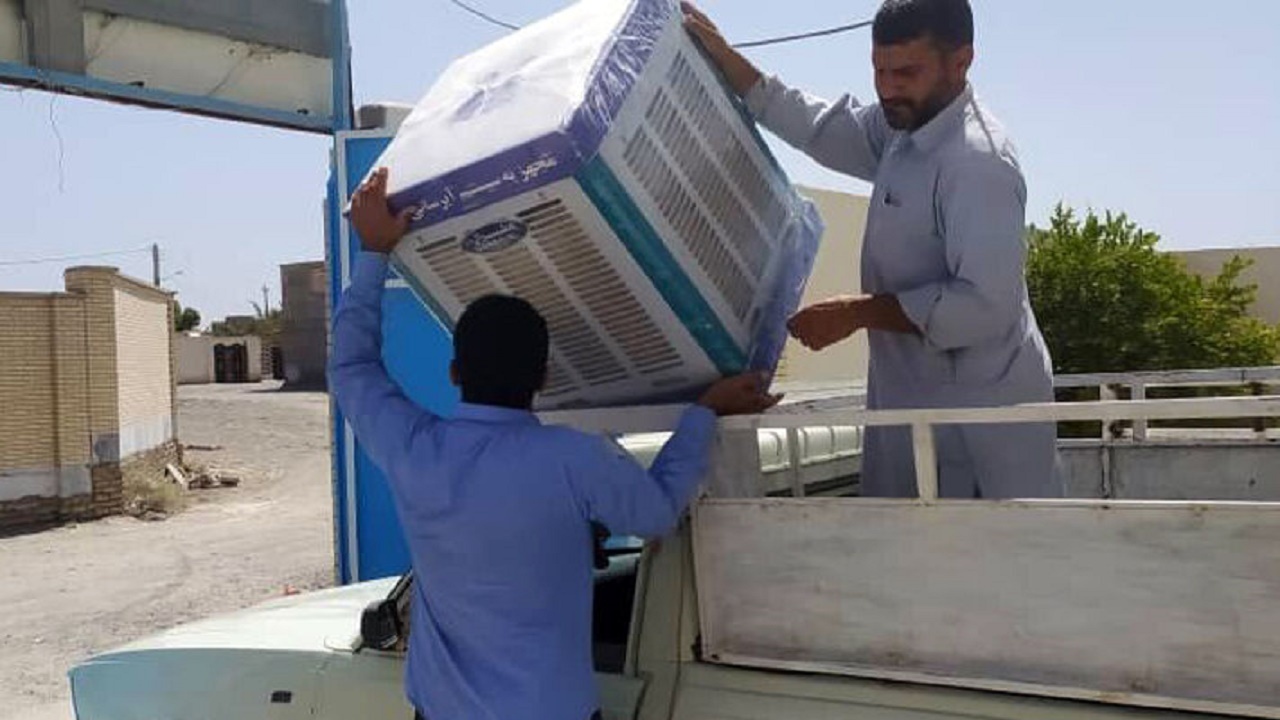 ۵۰۰ دستگاه کولر میان مددجویان چهارمحال و بختیاری توزیع شد