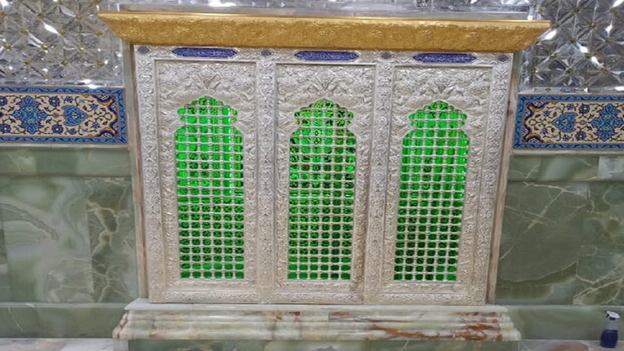 رونمایی از نیم ضریح سرداب مقدس امام زمان(عج) در ماه محرم