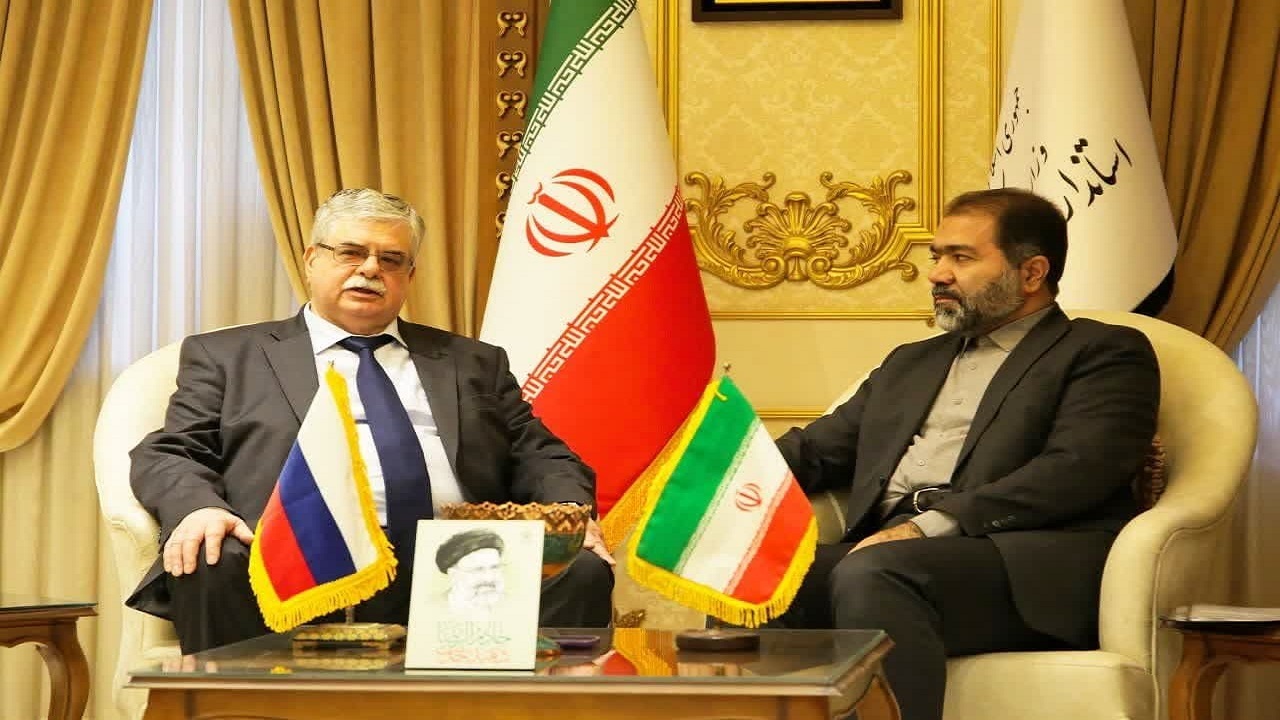 دیدار سفیر فدراسیون روسیه در ایران با استاندار اصفهان