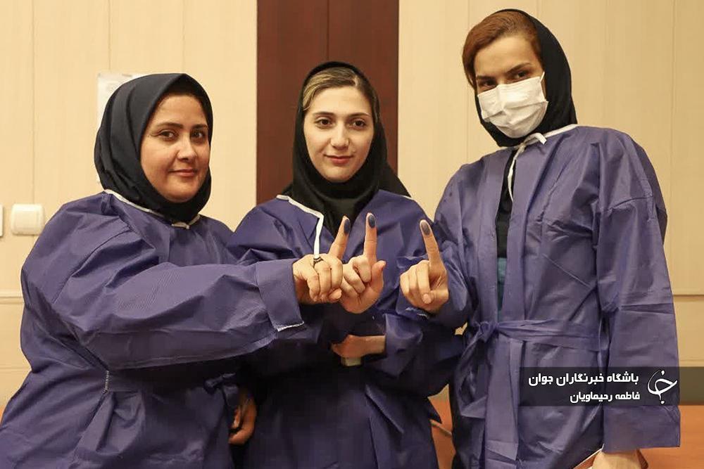 حضور کادر درمان در انتخابات