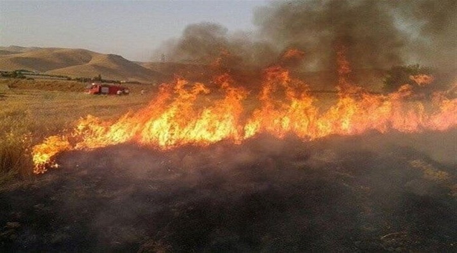۳.۵ هکتار از مراتع اصفهان در آتش سوخت / آپادانا بازگشایی شد