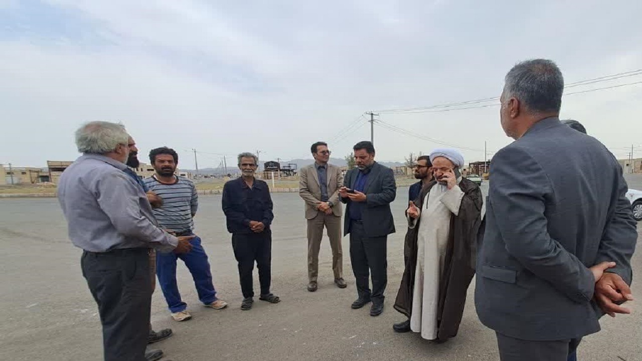 جاده ورودی شهرک صنوف آلاینده بیرجند آسفالت می‌شود