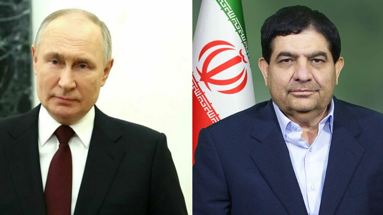دیدار مخبر با پوتین در حاشیه اجلاس شانگهای