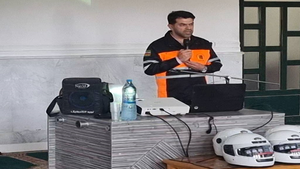 ۲۶۰۰ دانش آموز و موتورسوار گلستانی آموزش‌ها و خدمات ایمنی را فراگرفتند