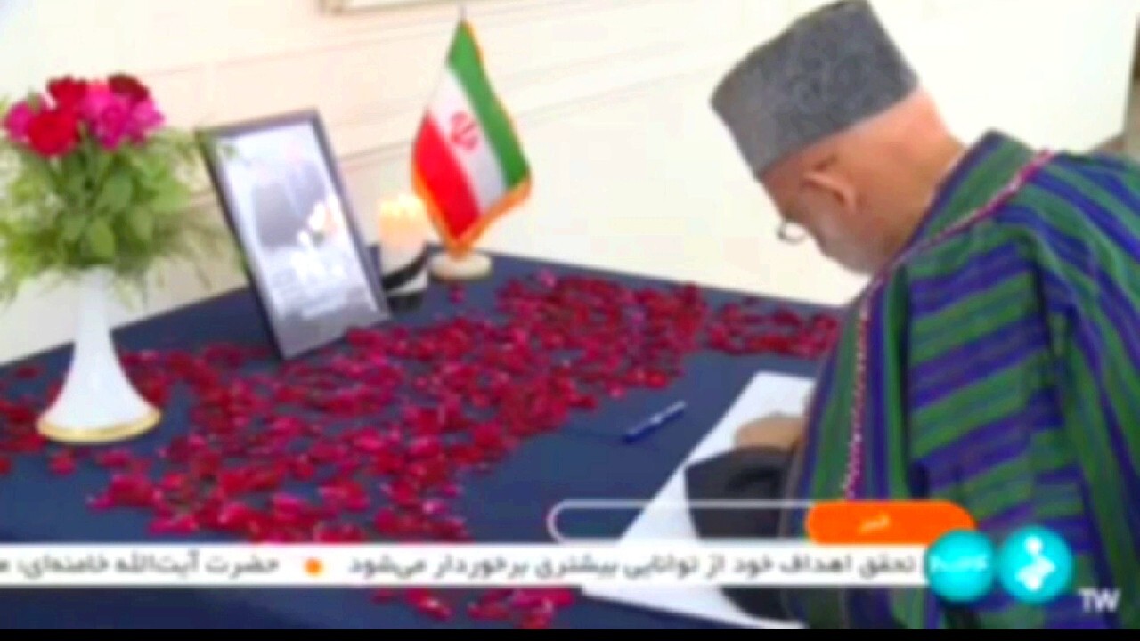 ابراز همدردی حامد کرزی با ایران + فیلم