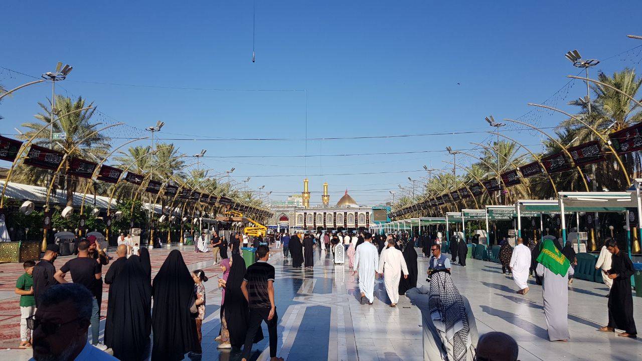 حرم امام حسین(ع) در آستانه ماه محرم حرم امام حسین(ع) در آستانه ماه محرم