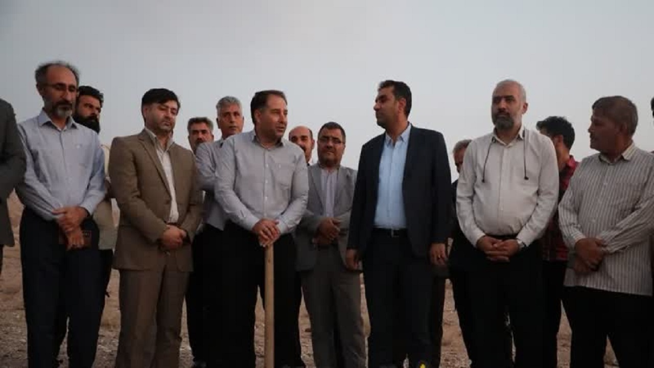 آغاز پروژه تامین آب روستای توت اردکان