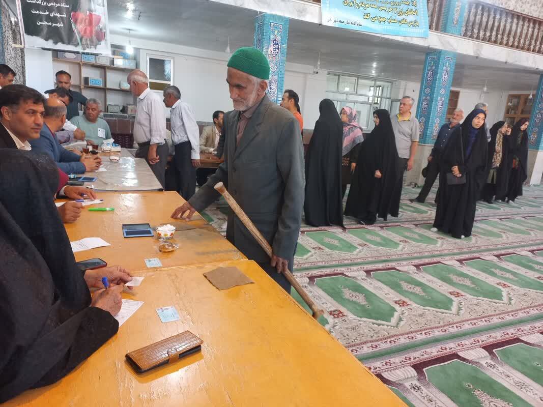 مشارکت مردم در انتخابات