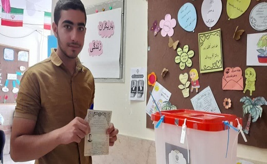 آغاز رای گیری دور دوم انتخابات ریاست جمهوری در قزوین+ فیلم و تصاویر
