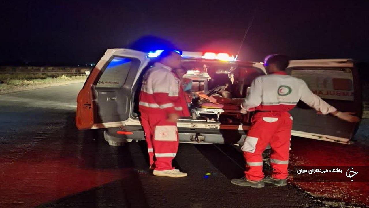 امدادرسانی به شش مصدوم در محور بروجن به لردگان