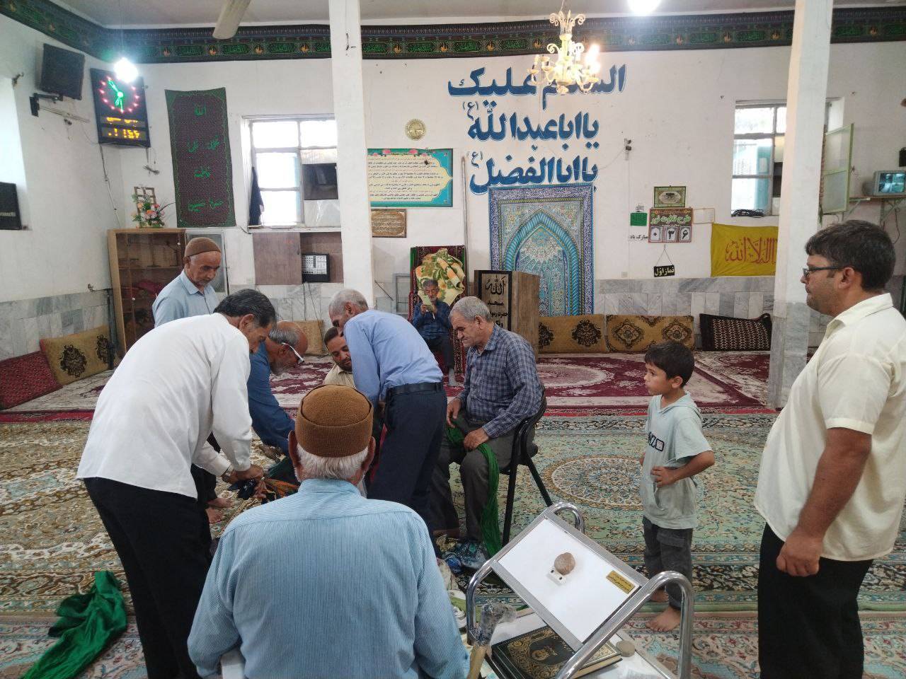 آماده سازی مسجد محل