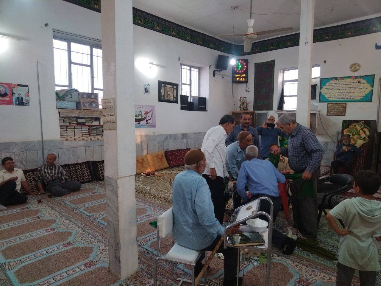 مراسم آماده سازی مساجد برای ماه محرم