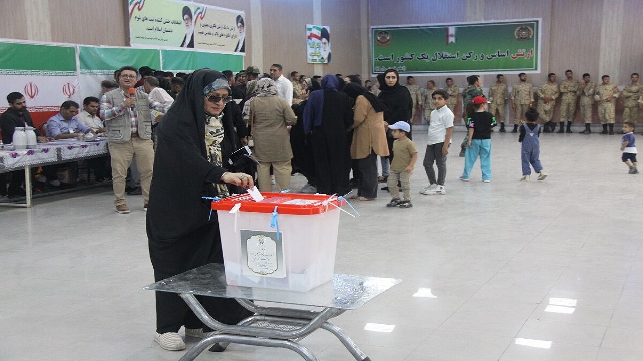 مهابادی‌ها در دور دوم انتخابات هم پرشور آمدند