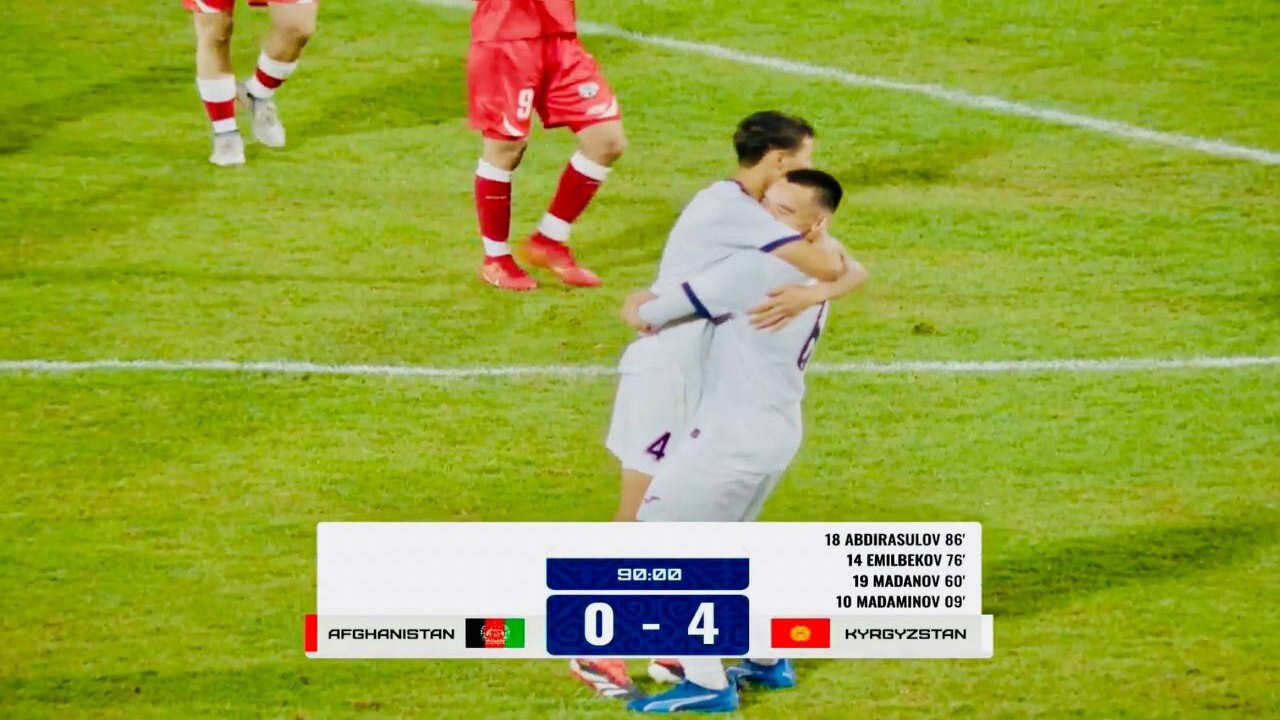 شکست تیم ملی زیر ۲۰ افغانستان