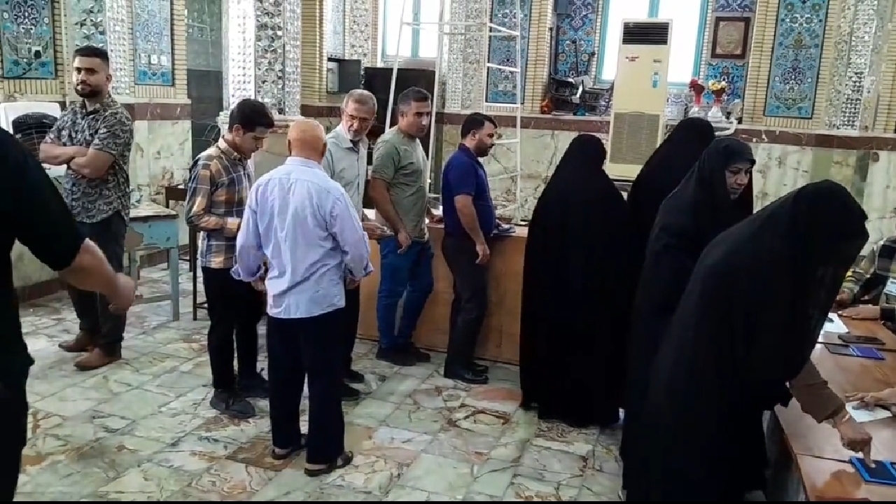 حضور شهروندان بهبهانی پای صندوق‌های رای + فیلم