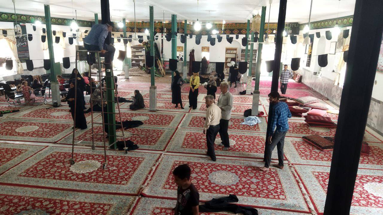 آماده سازی هیئت های مذهبی در آستانه ماه محرم