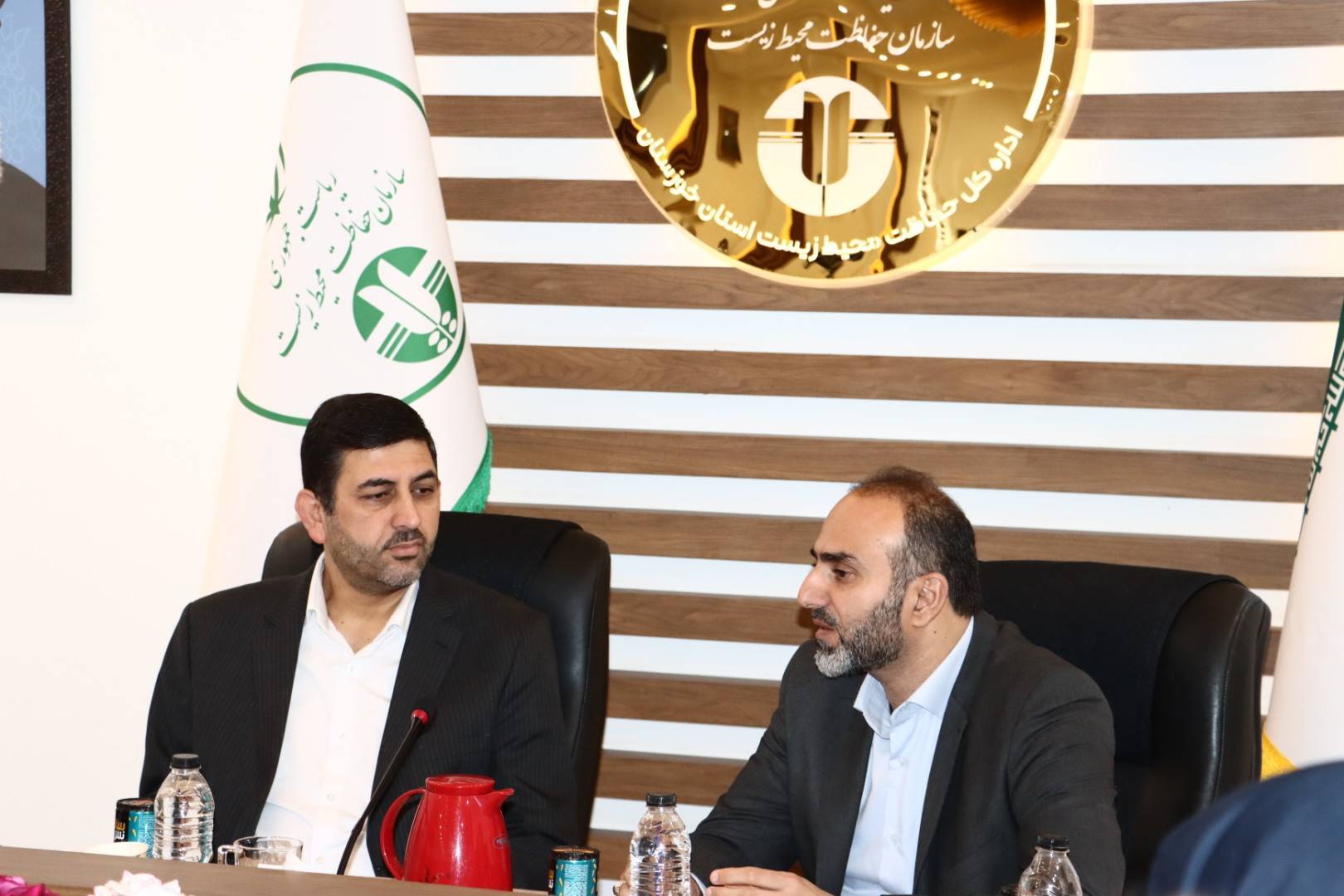 بررسی مسائل و مشکلات زیست محیطی اهواز با حضور نماینده مجلس شورای اسلامی