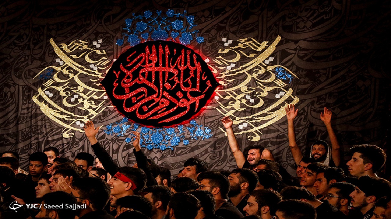 استقبال مردم شهرستان بن از ماه محرم+فیلم