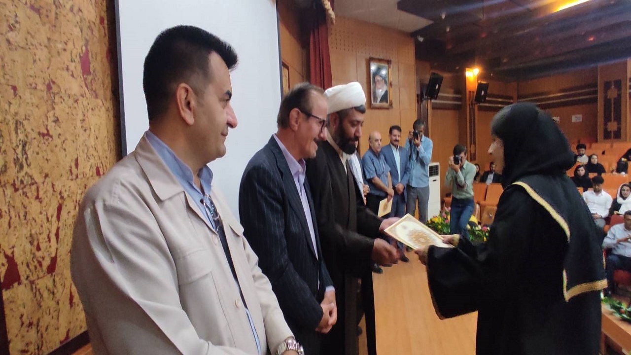 برگزاری جشن فارغ التحصیلی دانشجویان دانشگاه علوم پزشکی استان