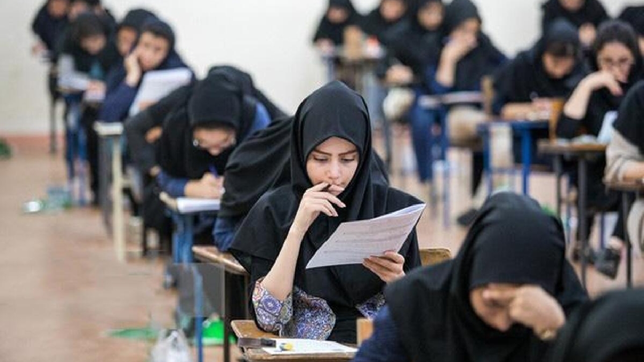 شرکت ۱۹۰ دانش آموز در آزمون ورودی مدارس متوسطه اول راه ایمان