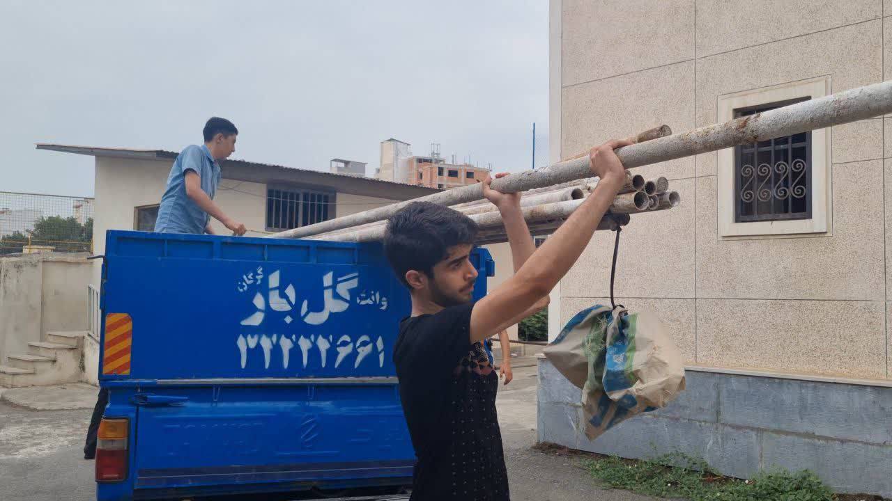 آماده سازی هیئت به مناسبت ما محرم