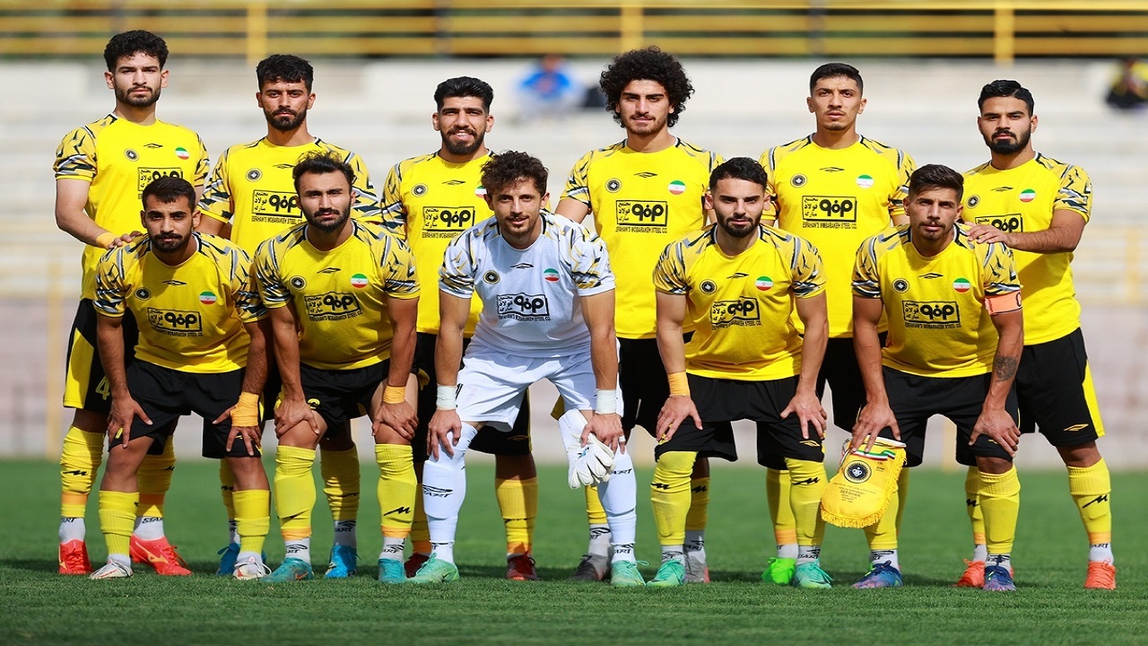 تساوی سپاهان ب با آسمان گلستان