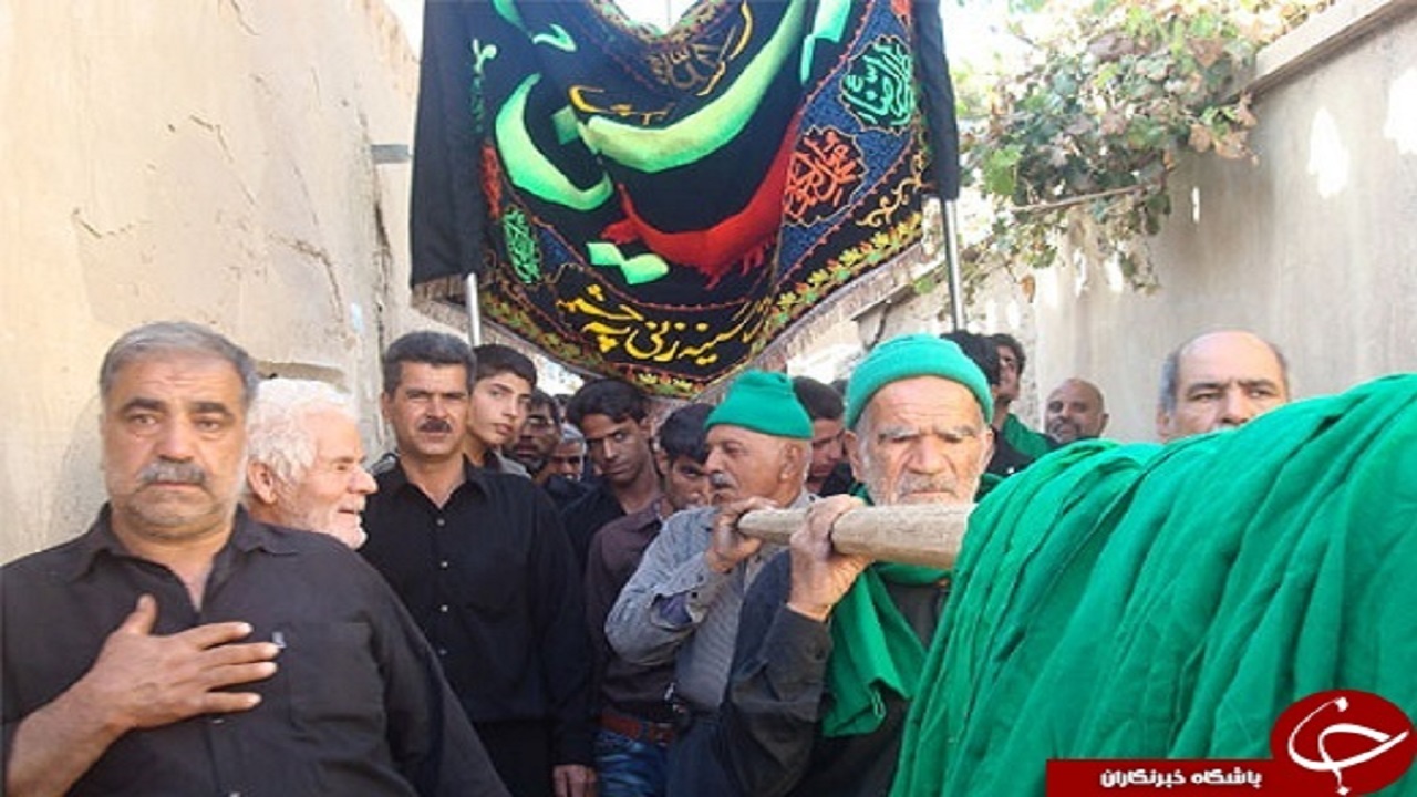 محله گردی، آیین سنتی عزادرای در مهریز