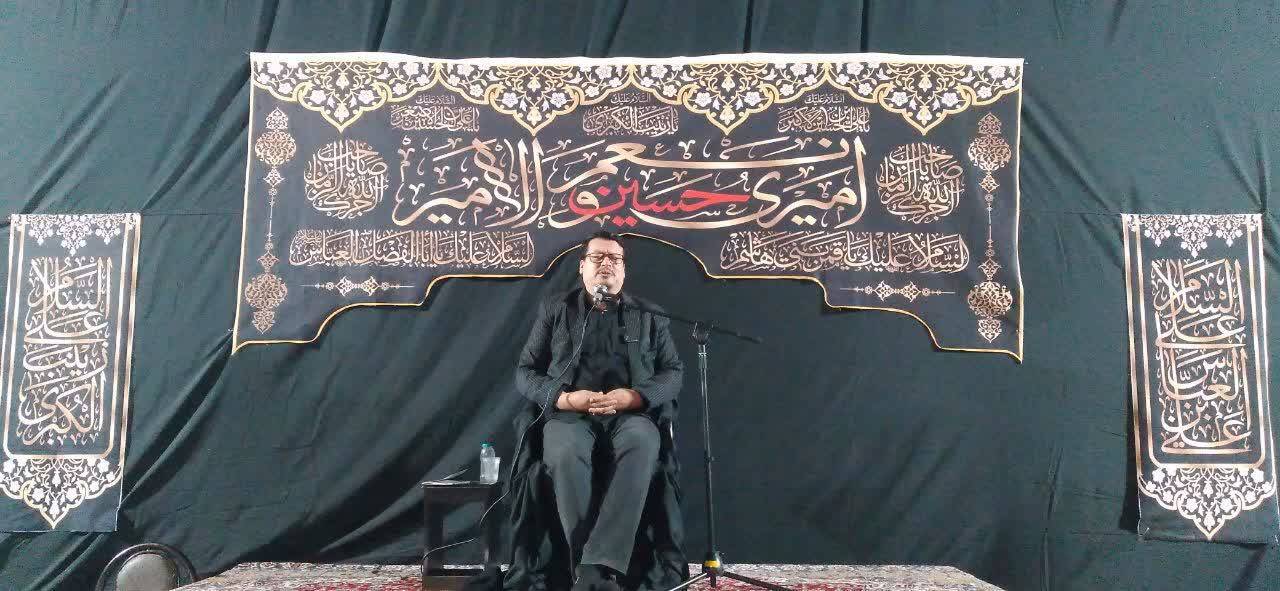 مراسم سوگواری سید و سالار شهیدان در گلزار شهدای خوی