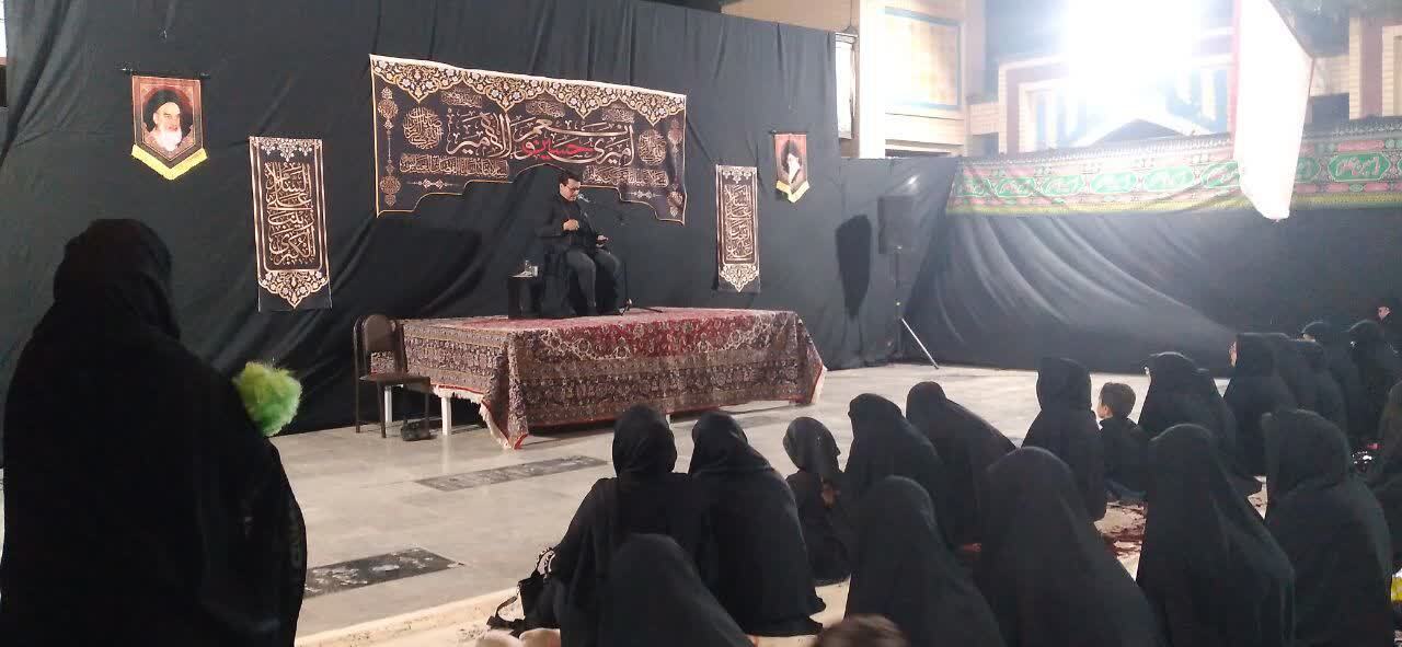 حضور بانوان زینبیه در مراسم سوگواری محرم