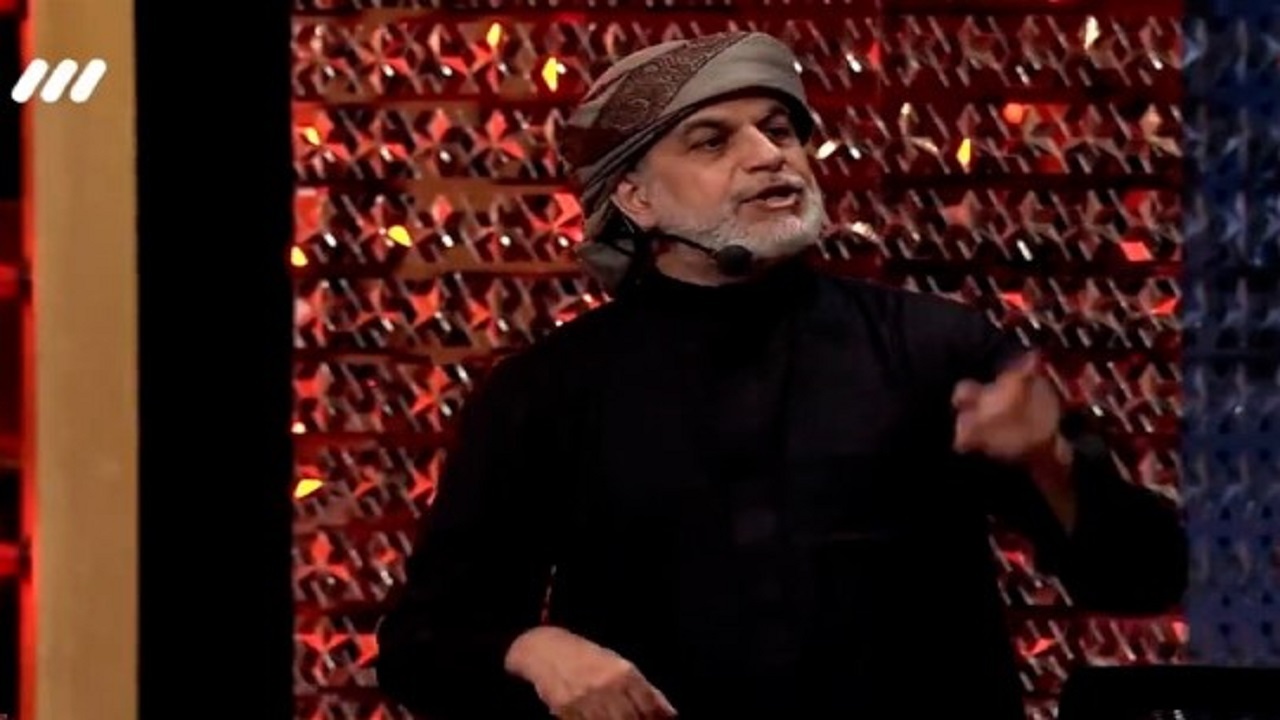 روضه‌خوانی فارسی جذاب نزار قطری در حسینیه معلی + فیلم