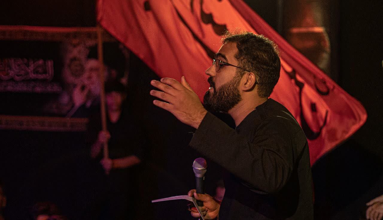 مراسم سوگواری حسینی در مدرسه گرگان
