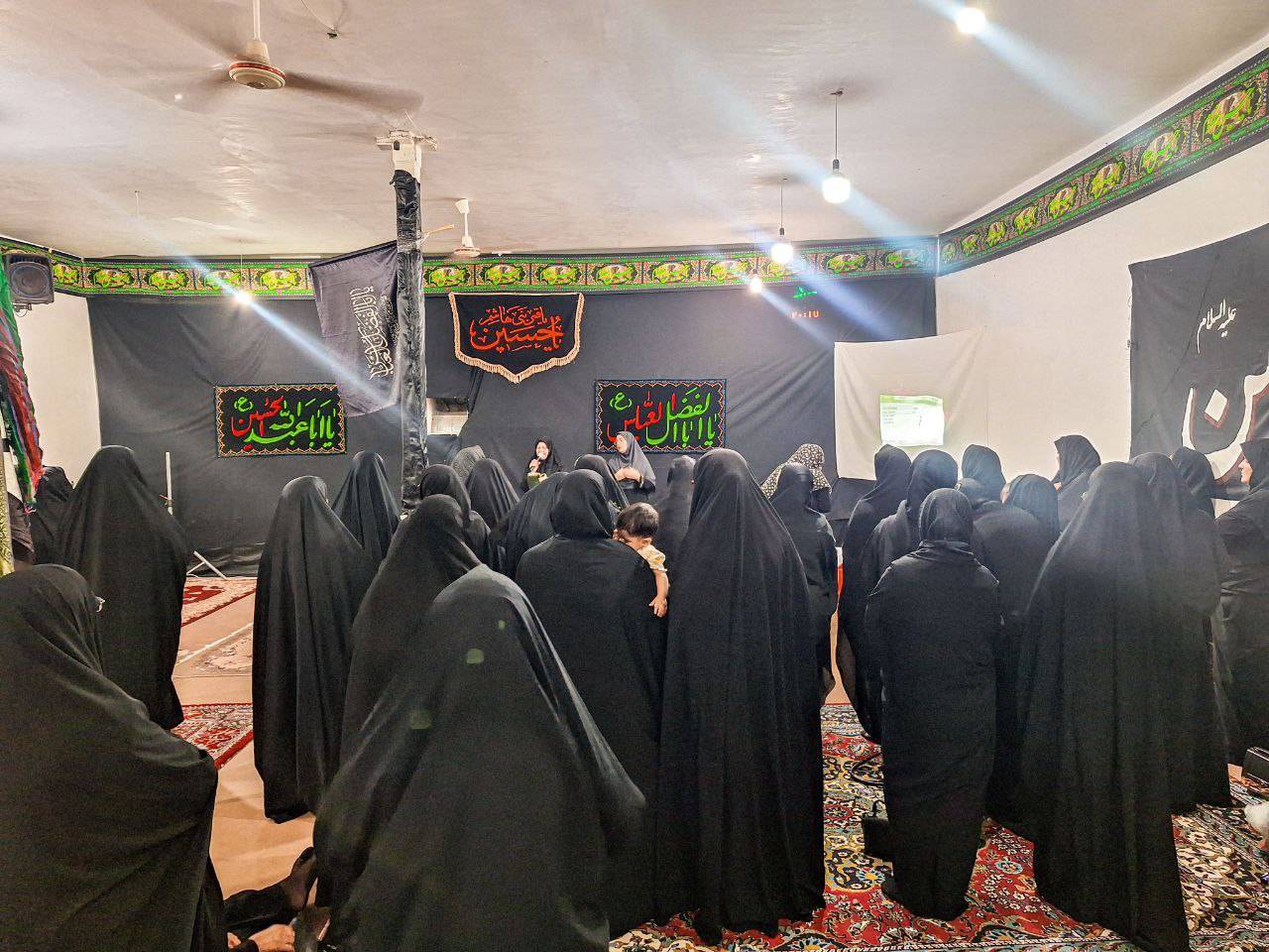 راه اندازی هیئت بانوان