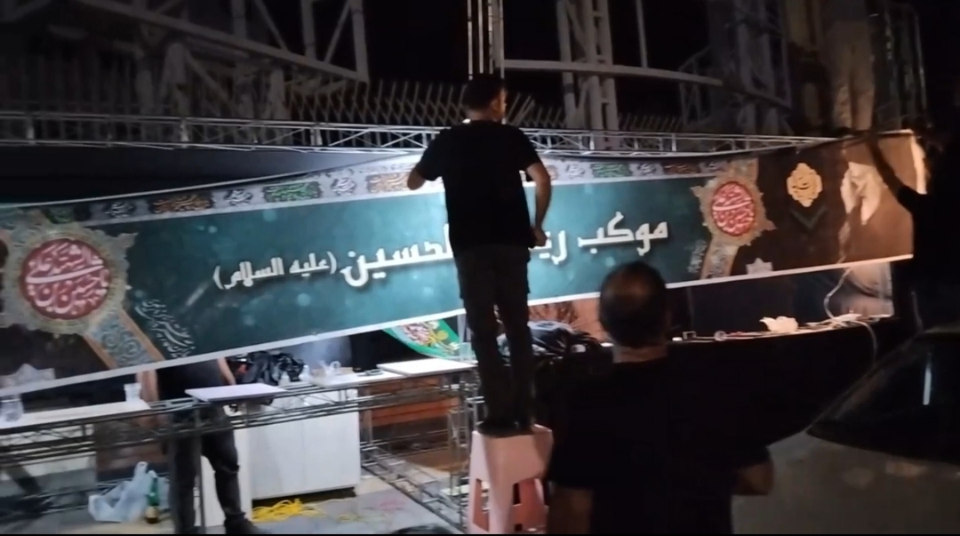 راه اندازی موکب پذیرایی توسط جوانان حسینی در ارومیه + فیلم