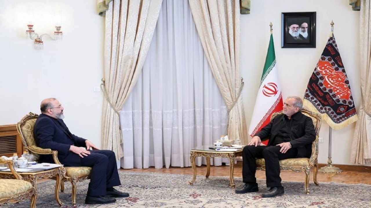 دیدار رئیس دیوان محاسبات کشور با دکتر پزشکیان