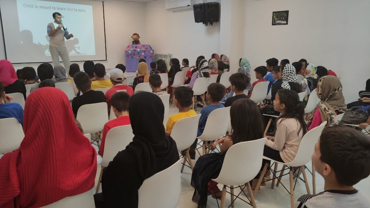 اجرای برنامه آموزشی برای اتباع در گلستان